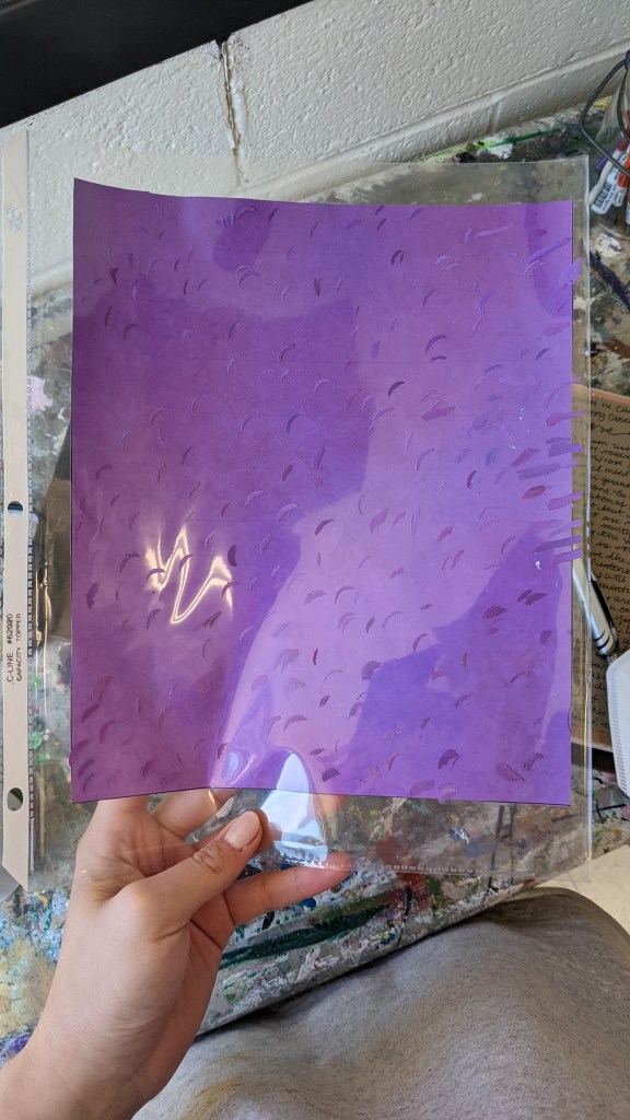 An example of my repeated attempts to refine my color mixing skills by training my eye against the reference image... Much harder than you'd think!